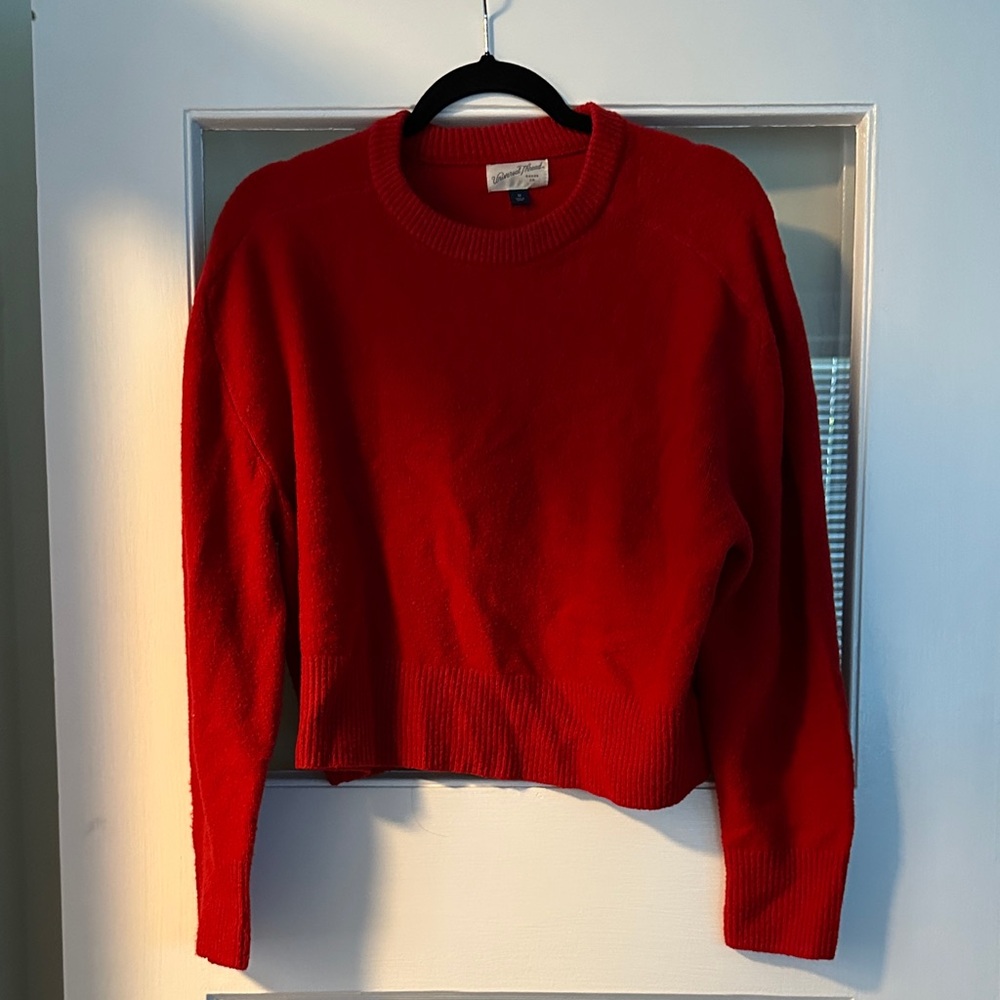Universal Thread Red Crew Neck Sweater
